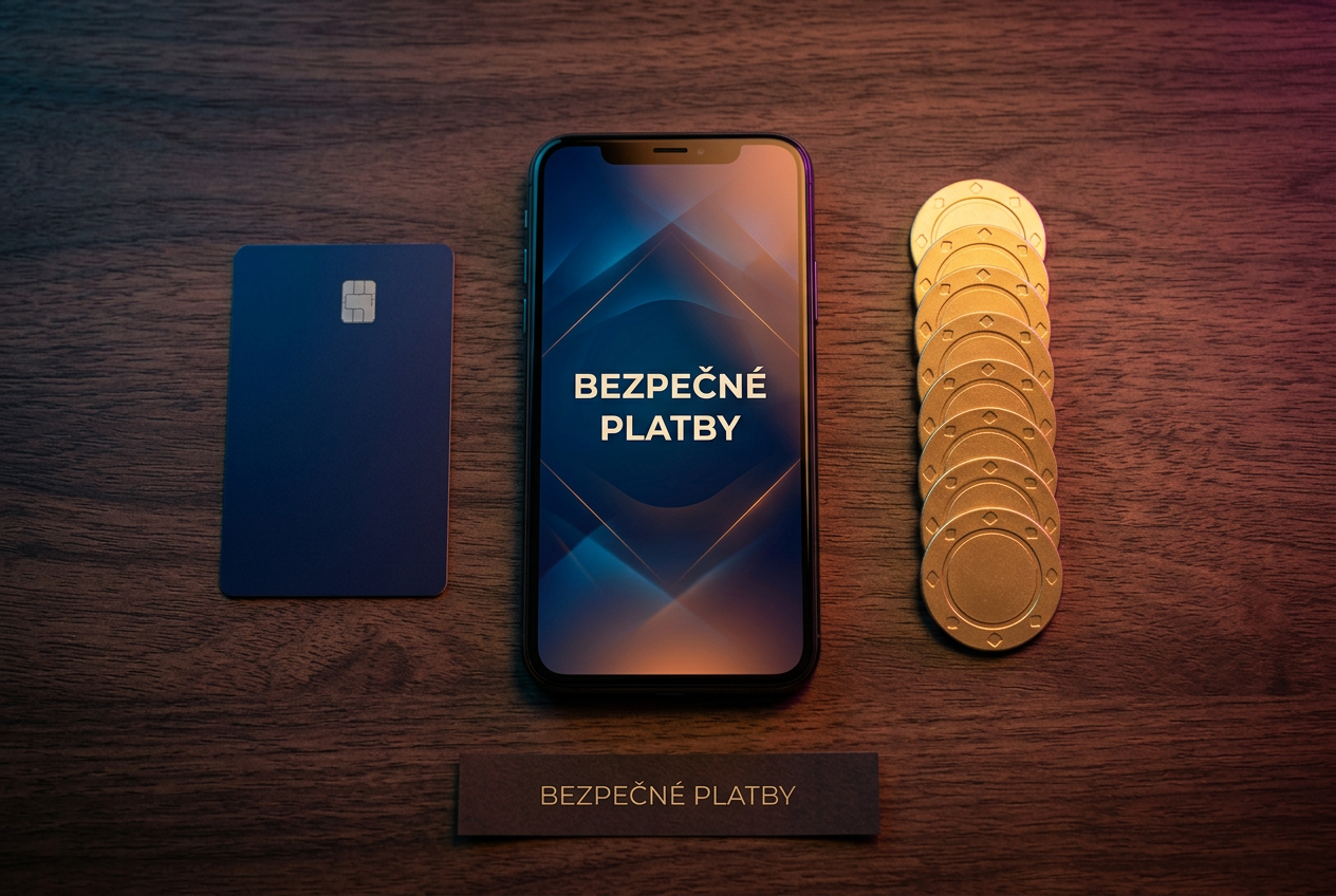 Stylové zobrazení platební karty a mincí pro online transakce